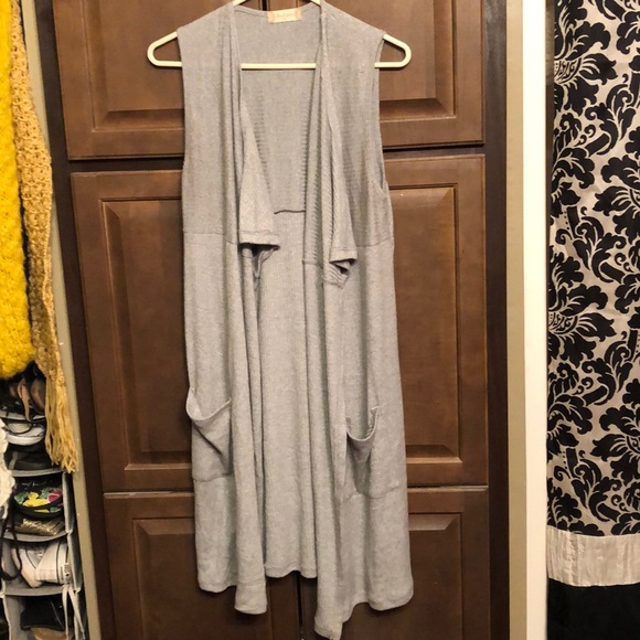 Altar'd State Other - ALTARD STATE LONG SLEEVELESS VEST Altar'd State Other - ALTARD STATE LONG SLEEVELESS VEST